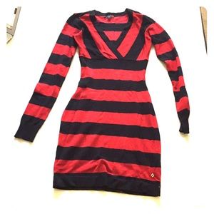 G by Guess Black and Red Dress